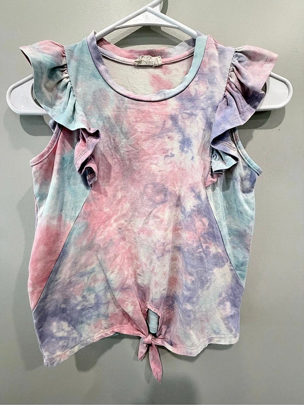 Hayden girls Tie-Dye Romper Pink Purple Size Small
